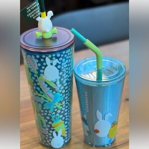 Starbucks Lot of 2: Easter Bunny bundle